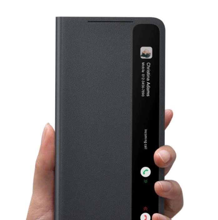 Bao da Samsung Galaxy S21 FE 5G Smart Clear View Cover Chính Hãng